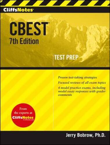 CliffsNotes CBEST, 7th Edition (Cliffs Test Prep CBEST) – Paperback – ACCEPTABLE