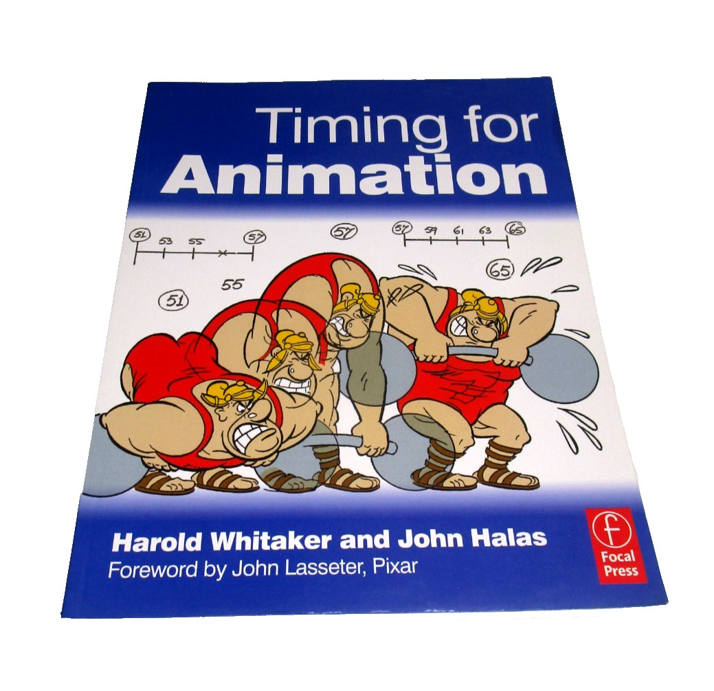 NEW~Timing for ANIMATION by Harold Whitaker and John Halas 2002 Edition
