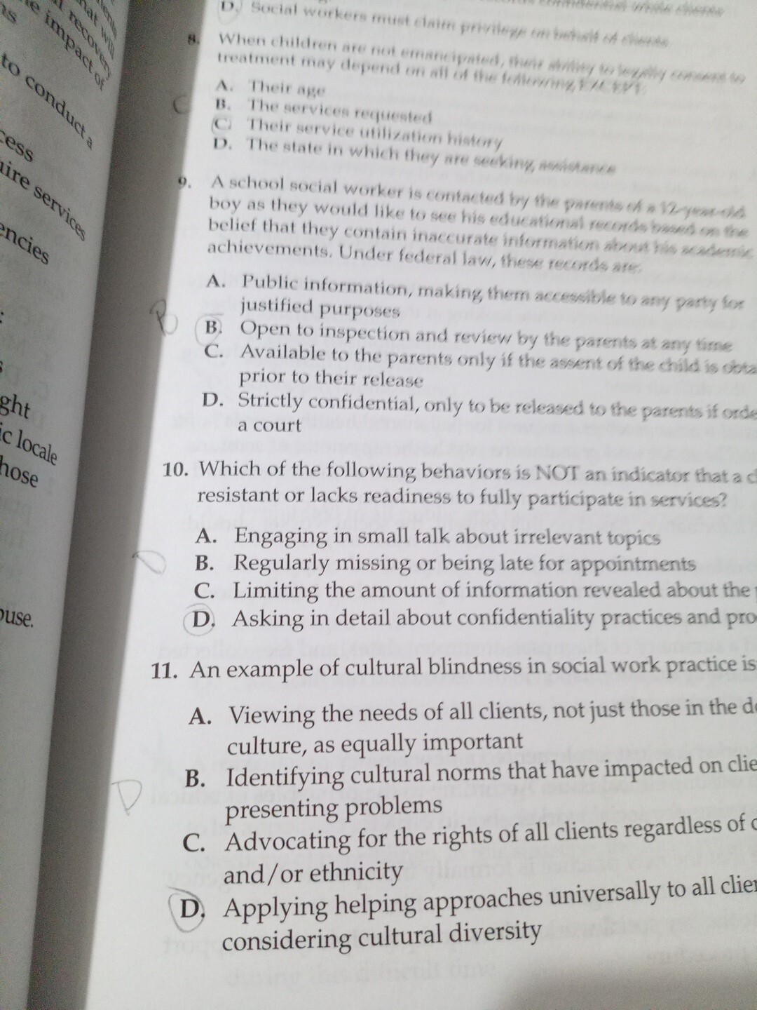 Social Work Licensing Masters Practice Test Third Edition Paperback Dawn Apgar