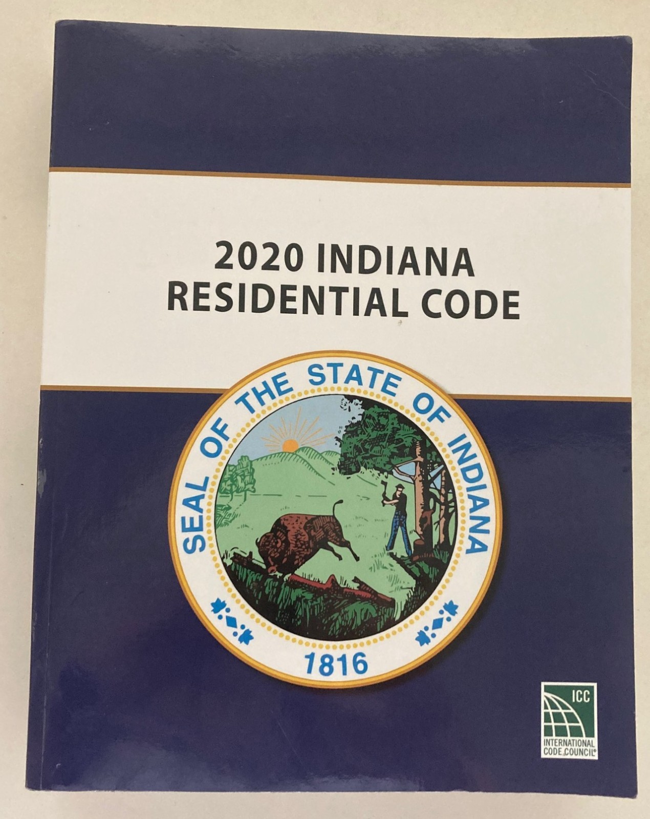 2020 Indiana Residential Code Book ICC
