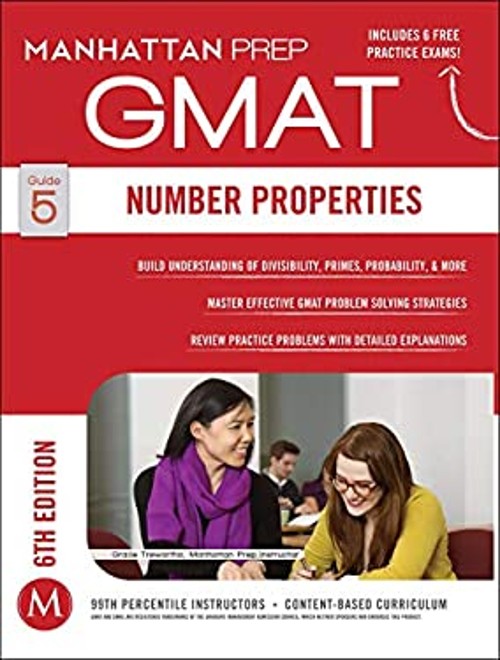 GMAT Number Properties Paperback Manhattan Prep