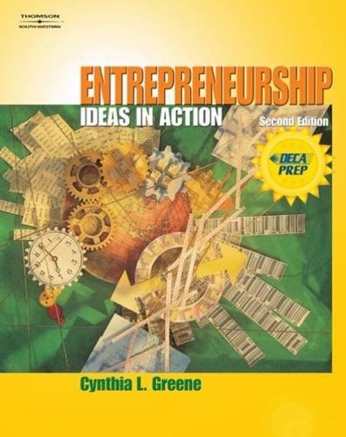 Entrepreneurship : Ideas in Action Hardcover Cynthia L. Greene
