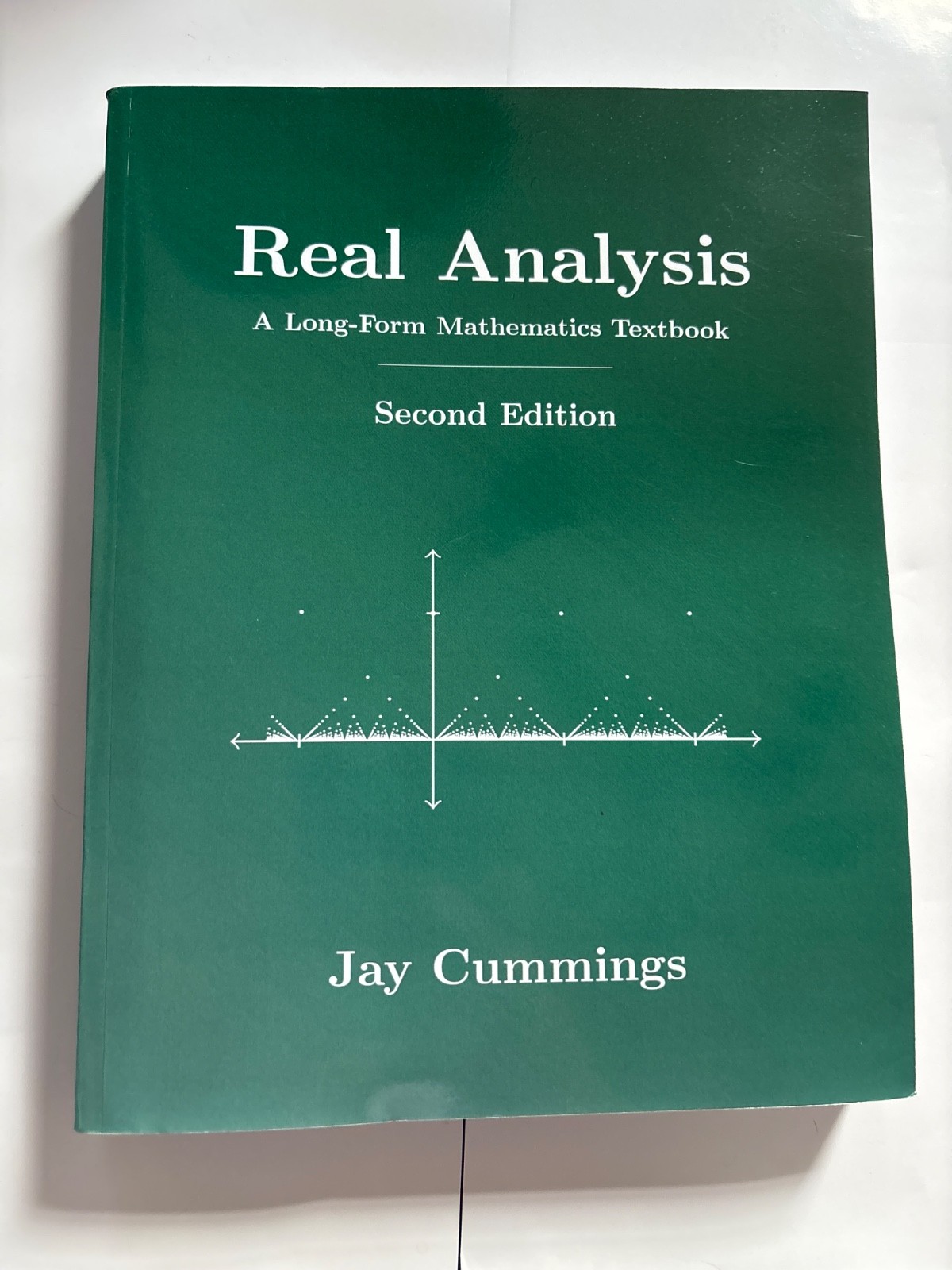 Real Analysis: A Long-Form Mathematics Textbook by Jay Cummings (Paperback)