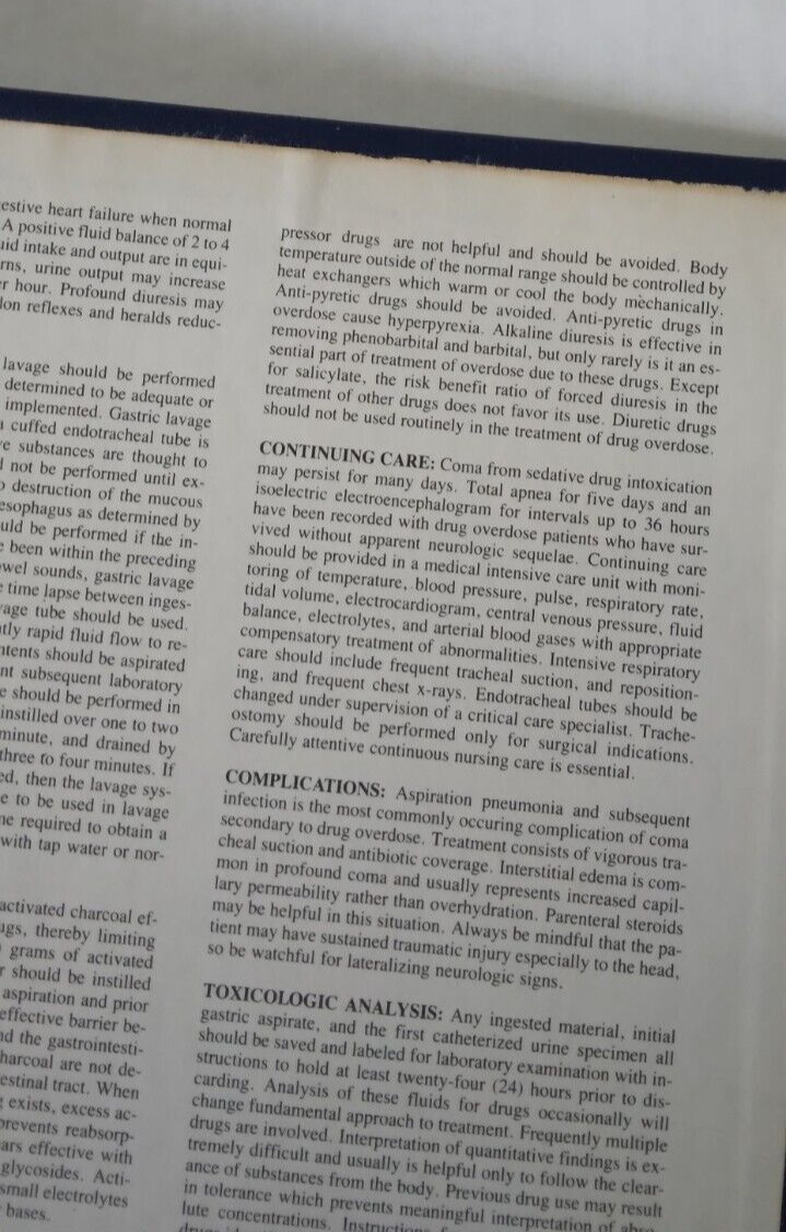 Physicians Desk Reference RN Edition 1983 PDR 37 Book