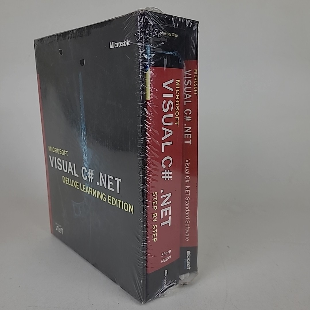 Microsoft Visual C# .NET Deluxe Learning Edition 2002 SEALED BRAND NEW