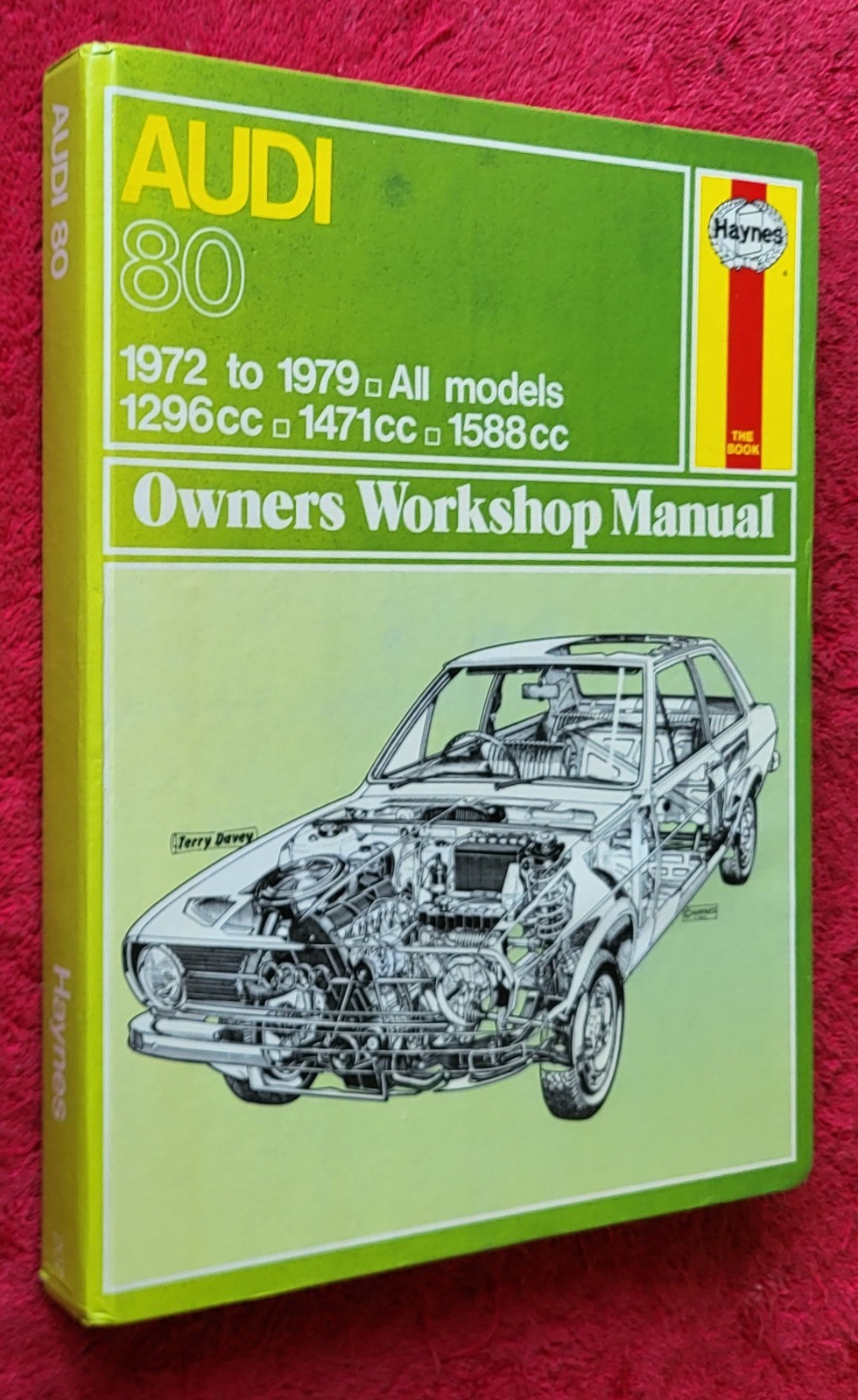 AUDI 80 1972 – 79 OWNERS WORKSHOP MANUAL ALL MODELS inc USA FOX, pub 1978 VGC