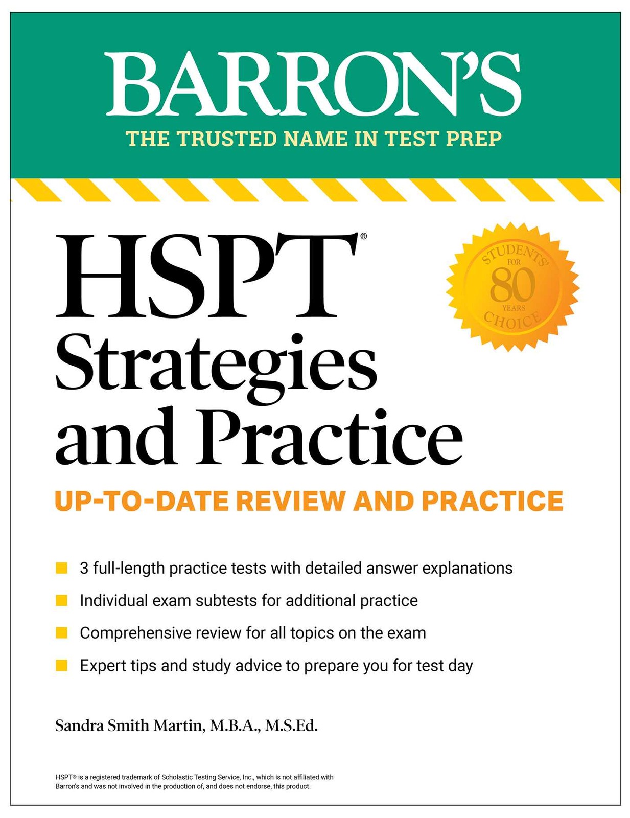 HSPT Strategies and Practice, Second Edition: 3 Practice Tests + Comprehensiv…
