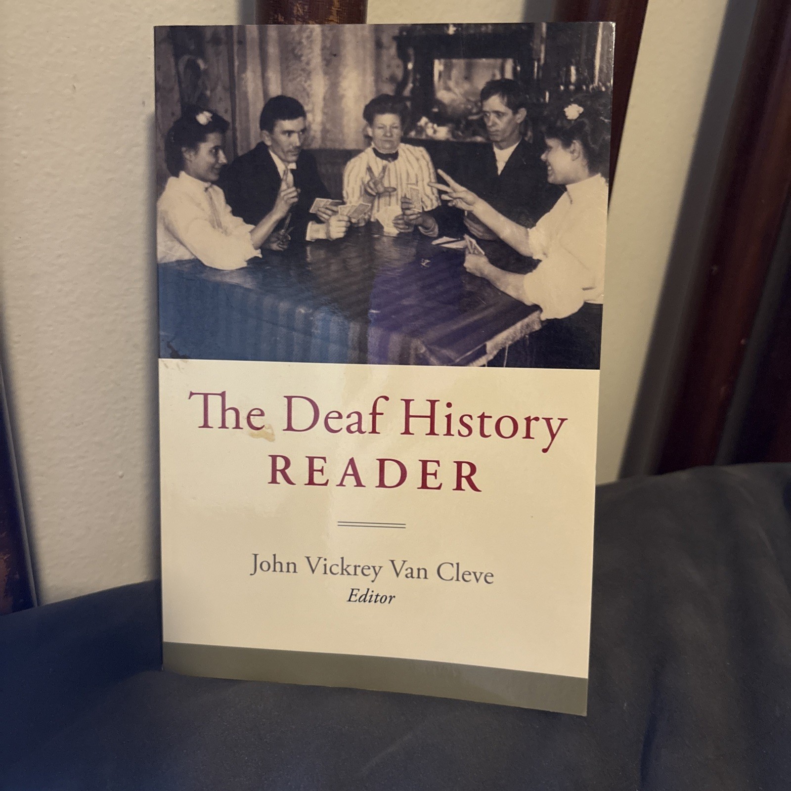 Deaf History Reader by John Vickrey Van Cleve (2007, Perfect)