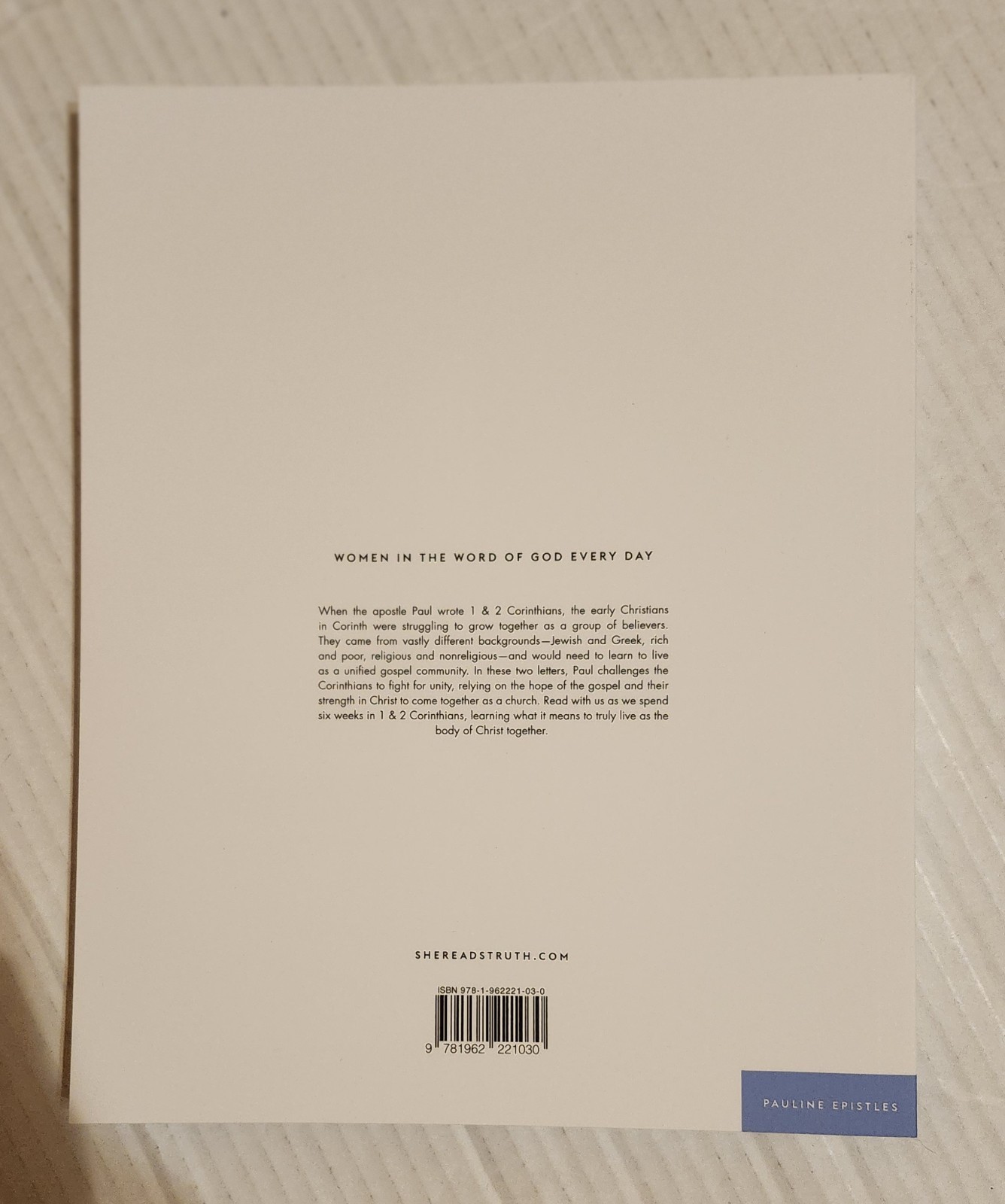 She Reads Truth 1 & 2 CORINTHIANS Workbook Christian Study Guide Bible Scripture
