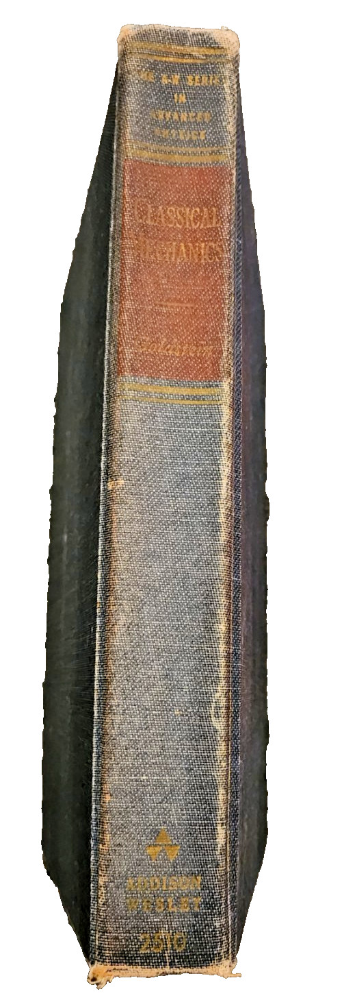 Classical Mechanics By Herbert Goldstein 1950 1965 Seventh Print HC Vintage