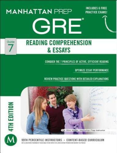 GRE Reading Comprehension & Essays (Manhattan Prep GRE Strategy Guides) – GOOD
