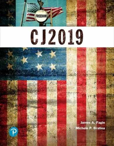 CJ 2019 – Paperback, by Fagin James; Bratina Michele – Very Good w