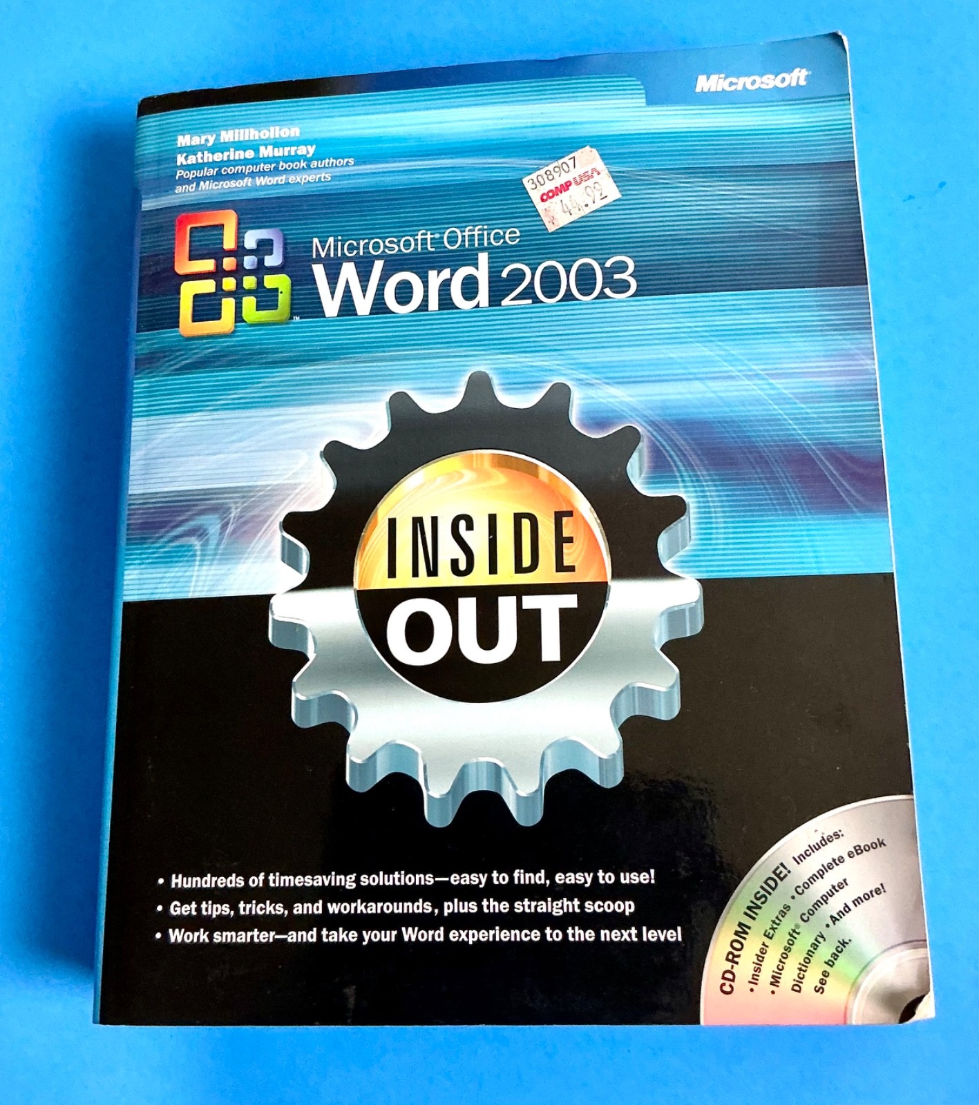 MICROSOFT OFFICE WORD 2003 INSIDE OUT MARY MILLHOLTON AND KATHERINE MURRAY