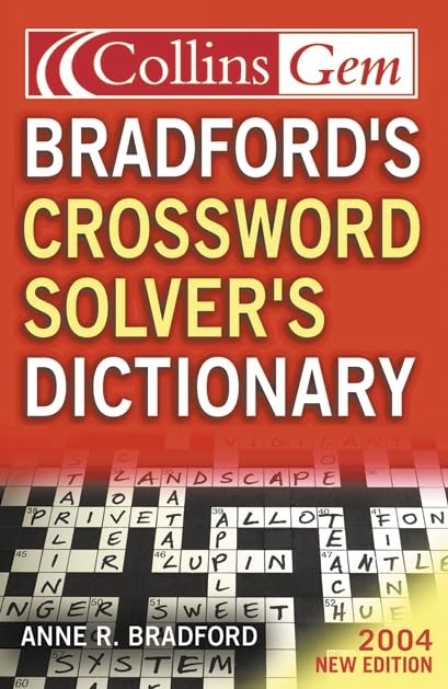 Bradford’s Crossword Solver’s Dicti… by Bradford, Anne R. Paperback / softback