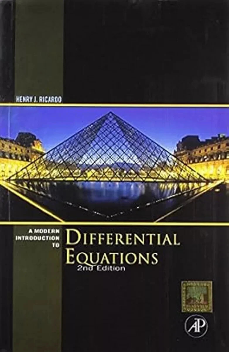 A Modern Introduction to Differential Equations by Ricardo 2nd ed-9789380501765
