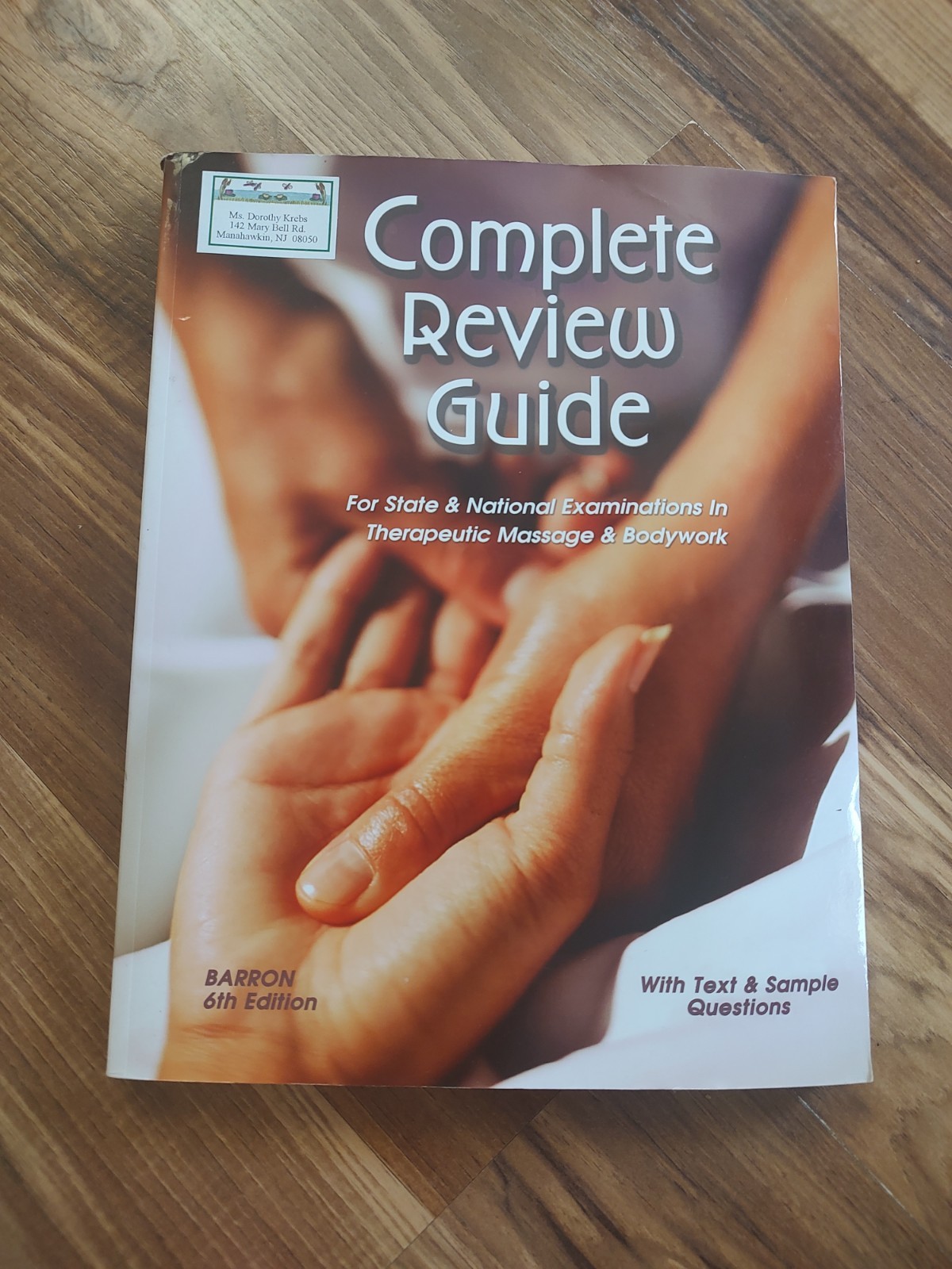 Bundle Lot Massage Therapy Training Guide Handbook Education Manuals Biel Barron