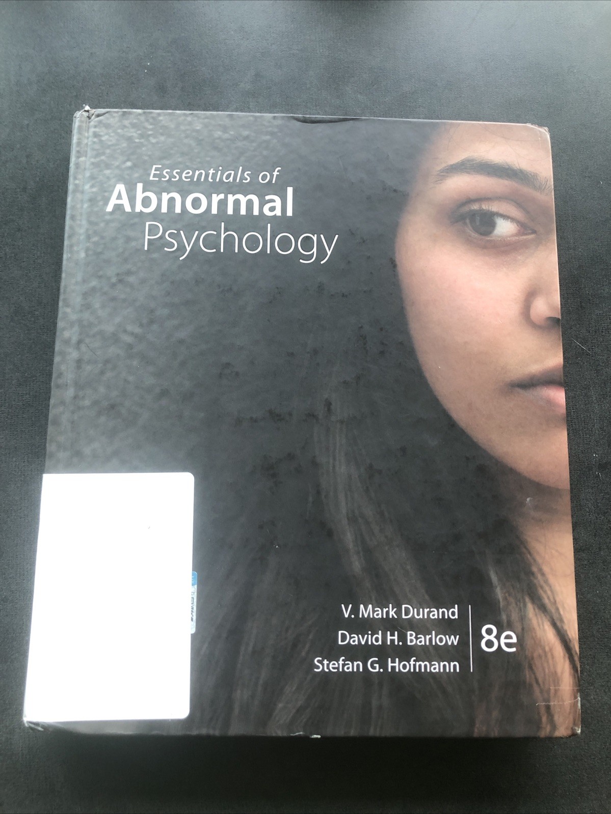 Essentials of Abnormal Psychology 8e V. Mark Durand 2019 Hardcover