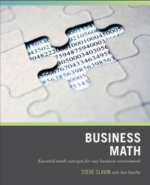 Wiley Pathways Business Math Perfect Steve Slavin