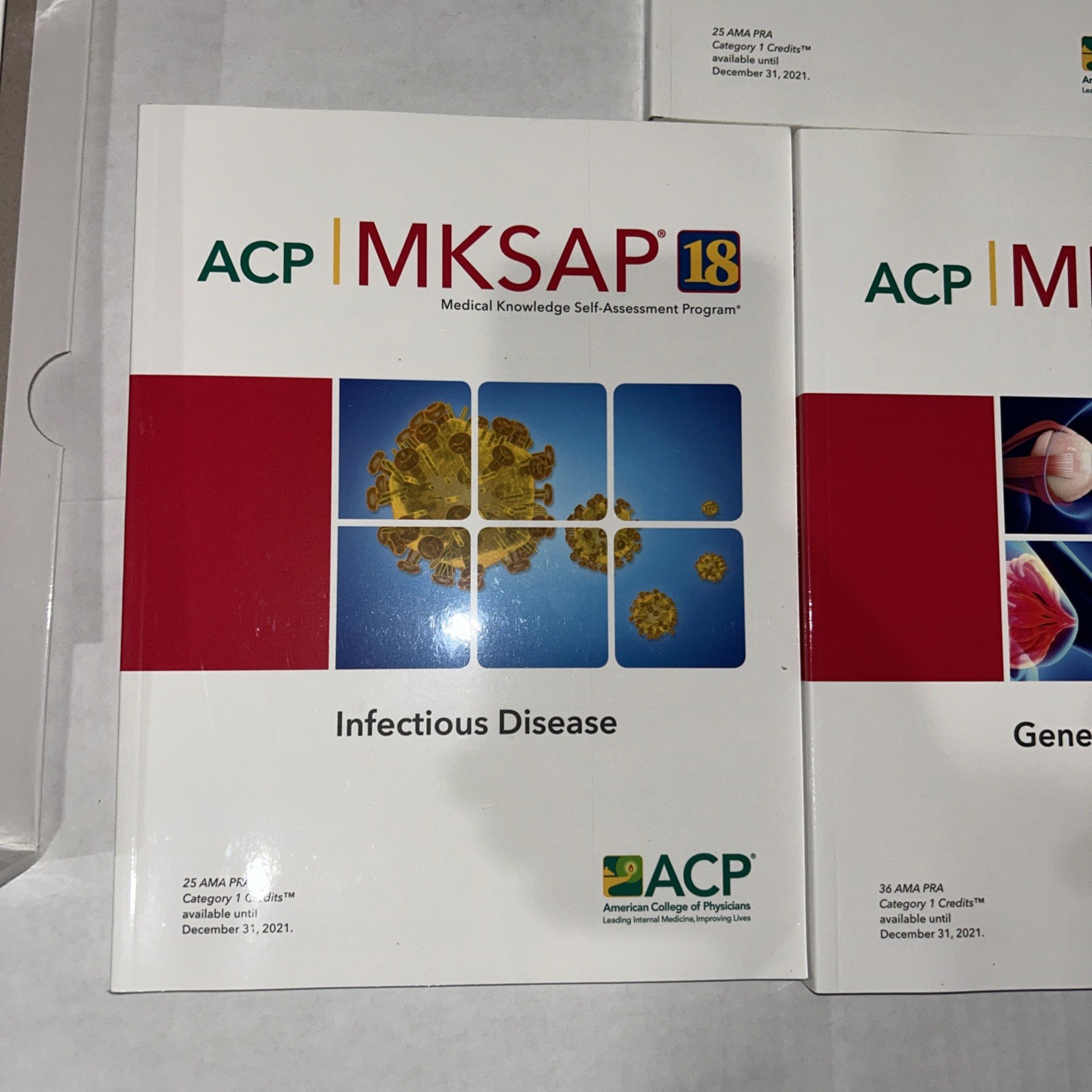 ACP MKSAP 18 Part B (5 PB Medical Knowledge Self-Assessment Program) Box Set
