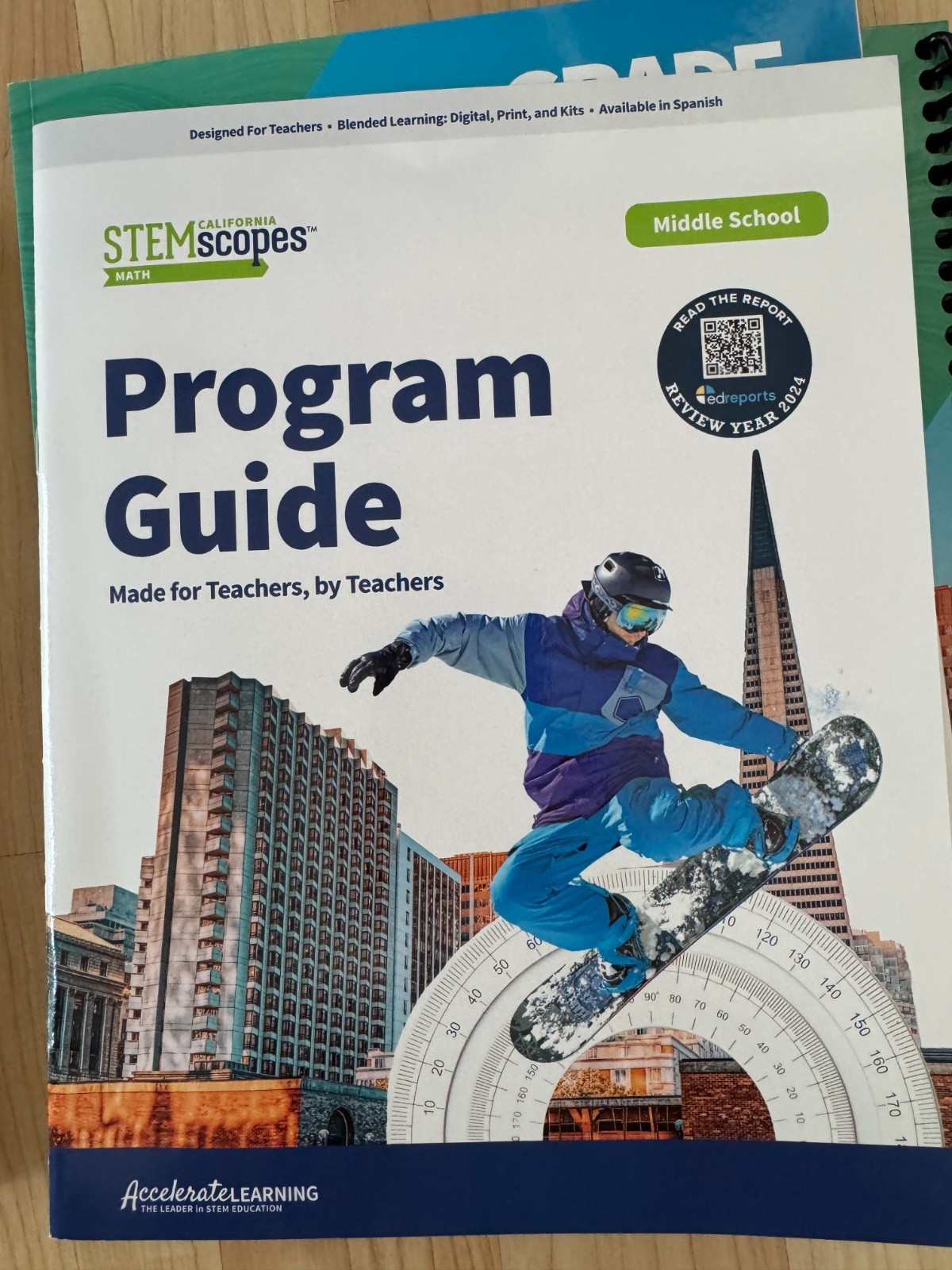 STEMScopes Grade 6 Math Curriculum Teacher Guide + Student Workbooks Homeschool