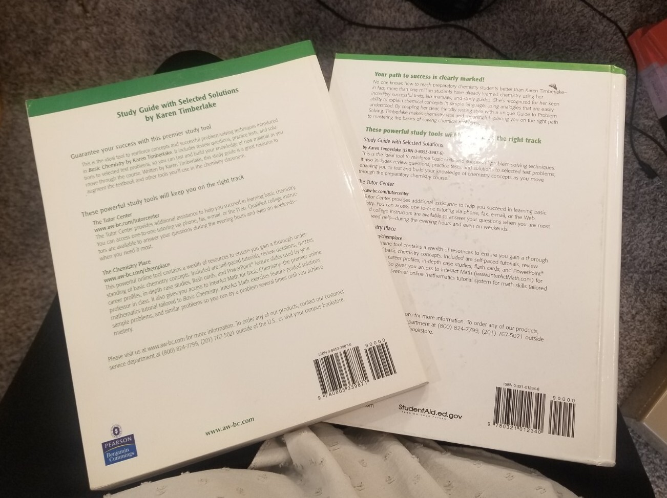 Basic Chemistry Textbook & Study Guide by Karen C. Timberlake