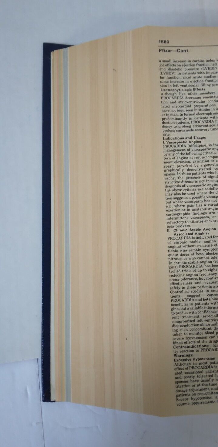 Physicians Desk Reference RN Edition 1983 PDR 37 Book