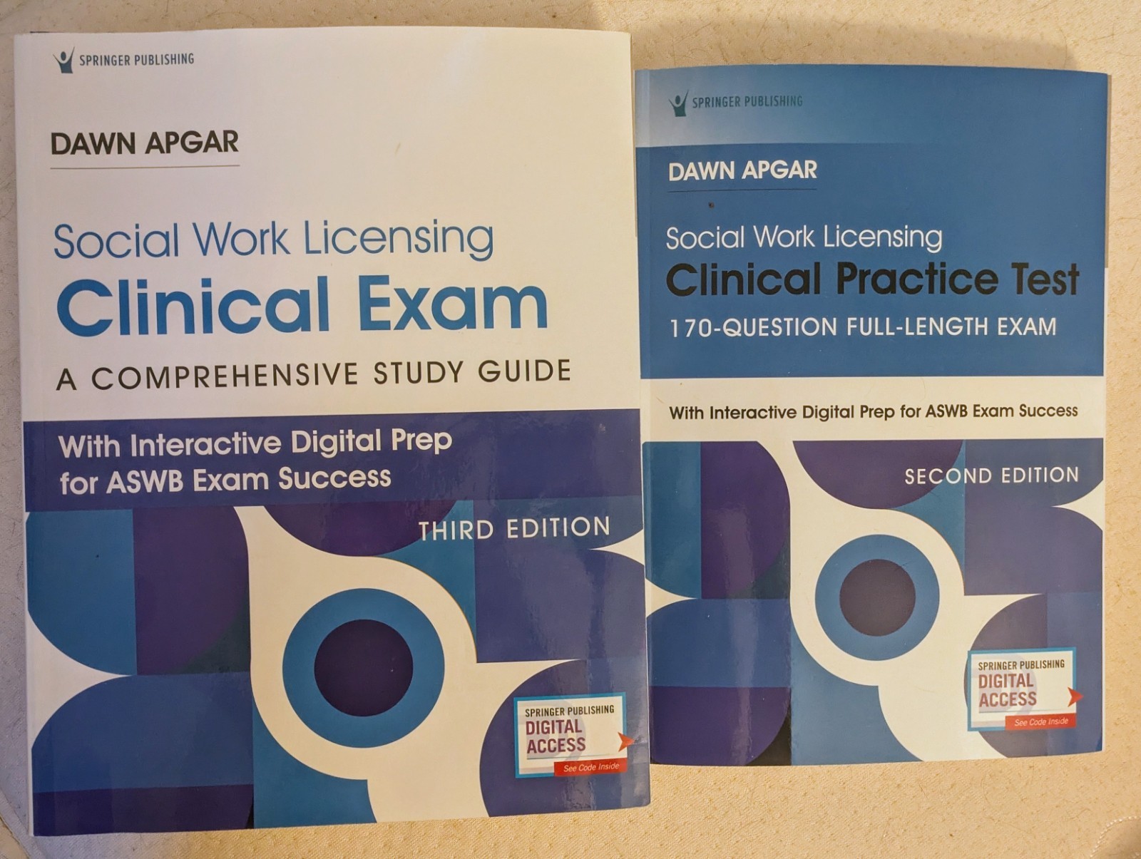 Dawn Apgar Social Work Licensing Clinical Exam 3rd Edition & 170 Question Exam