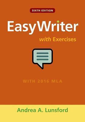EasyWriter with Exercises – Andrea A Lunsford, 9781319077495, spiral-bound