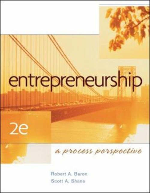 Entrepreneurship : A Process Perspective Robert A., Shane, Scott