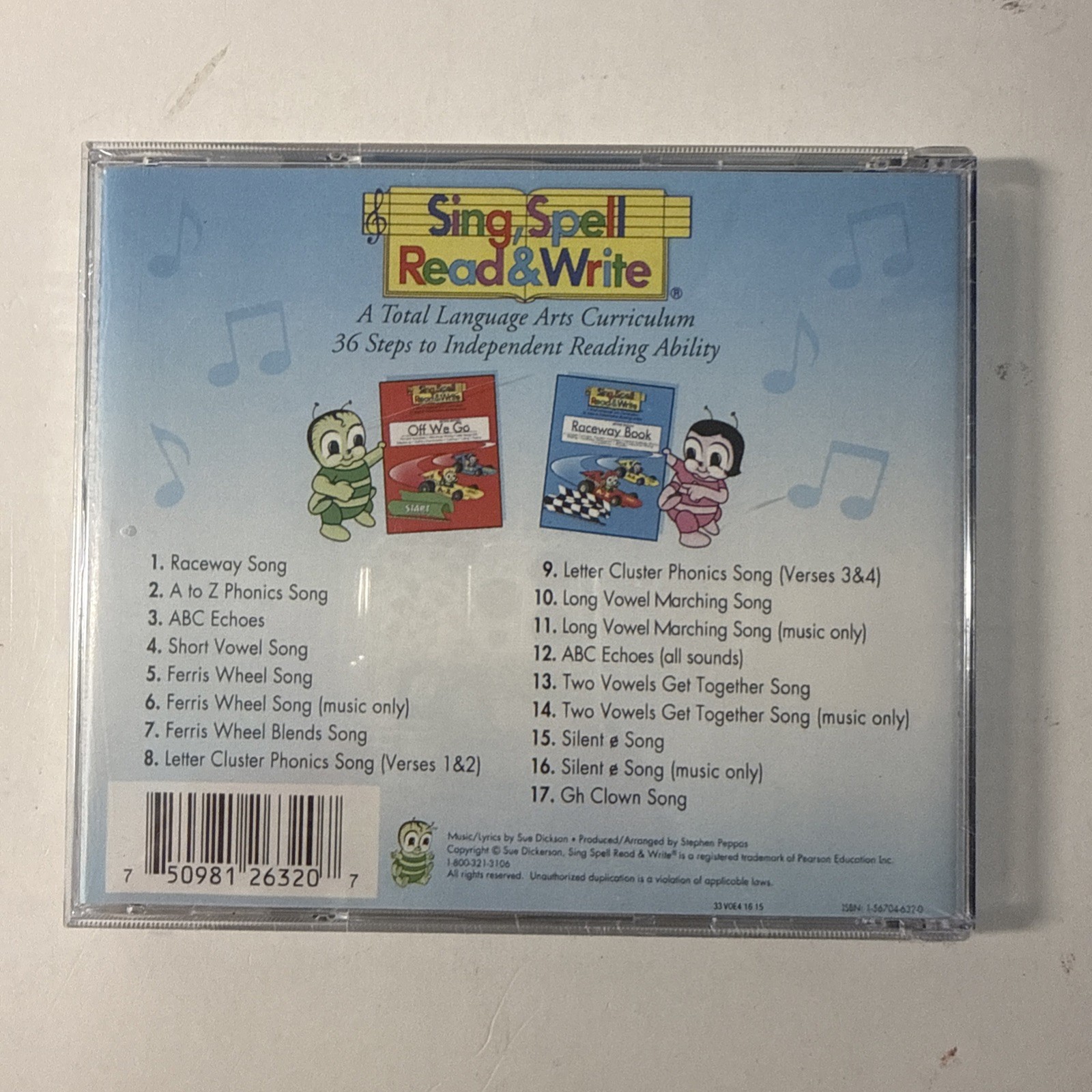 Sing Spell Read & Write, Phonics Songs Cd For Level 1