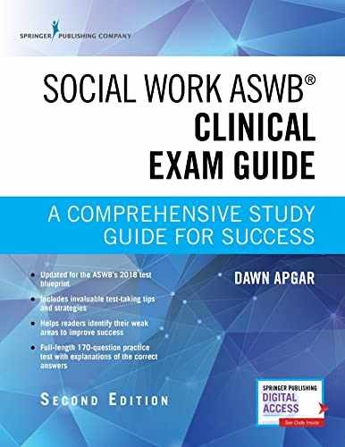 Social Work ASWB Clinical Exam – Paperback, by Apgar PhD LSW – Acceptable h