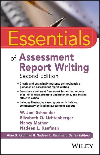 W. Joel Schneider Nancy Mather Nade Essentials of Asses (Paperback) (UK IMPORT)