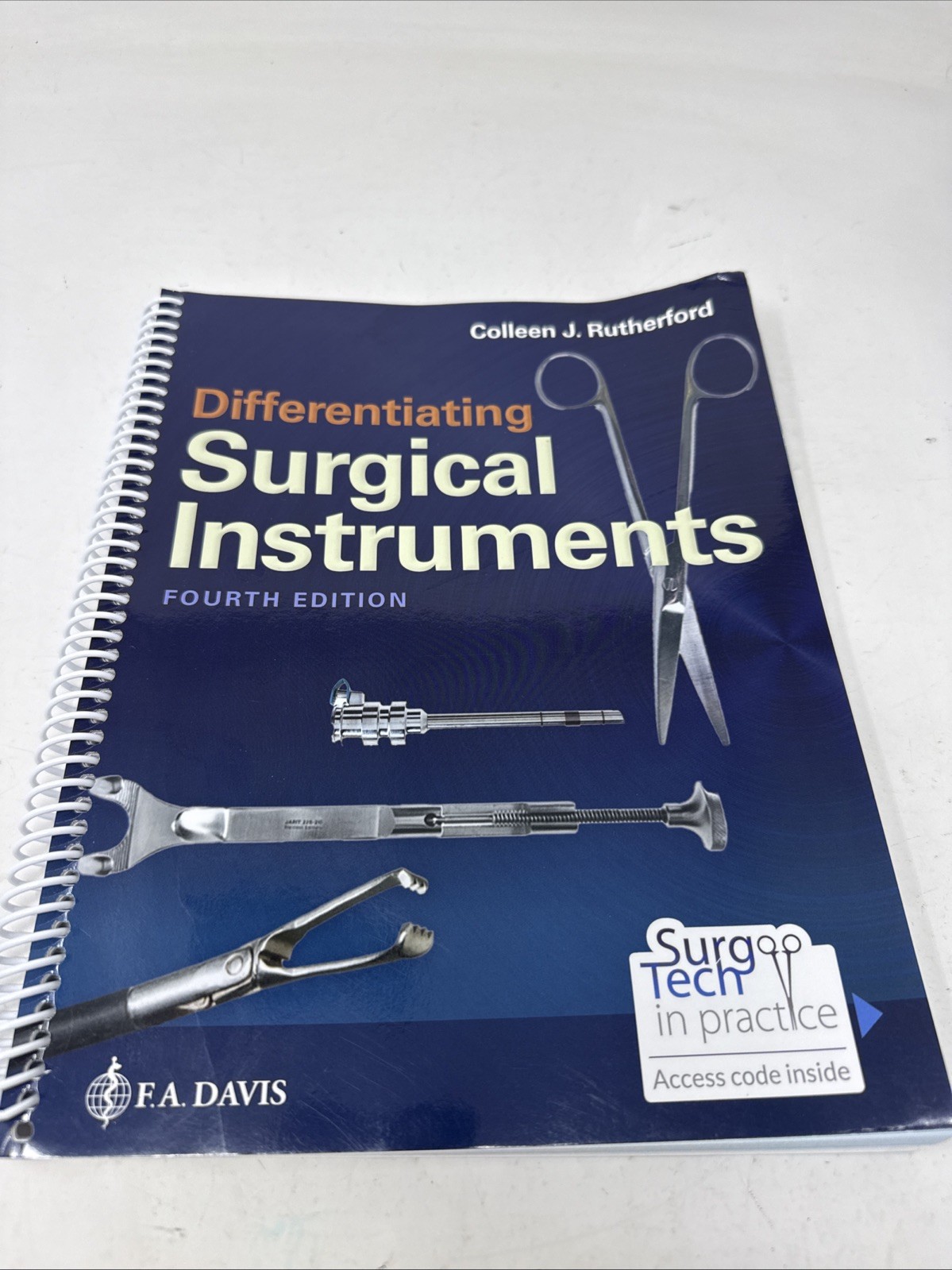 Differentiating Surgical Instruments 4th Ed. by Rutherford *Corner/ Water Dam