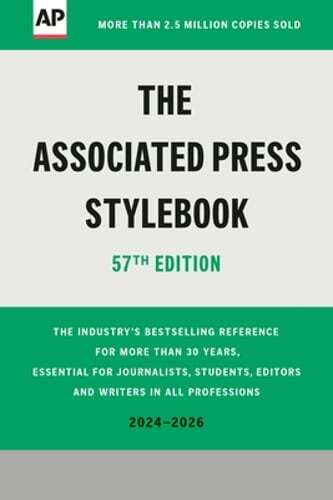 The Associated Press Stylebook: 2024-2026 by Associated Press: New