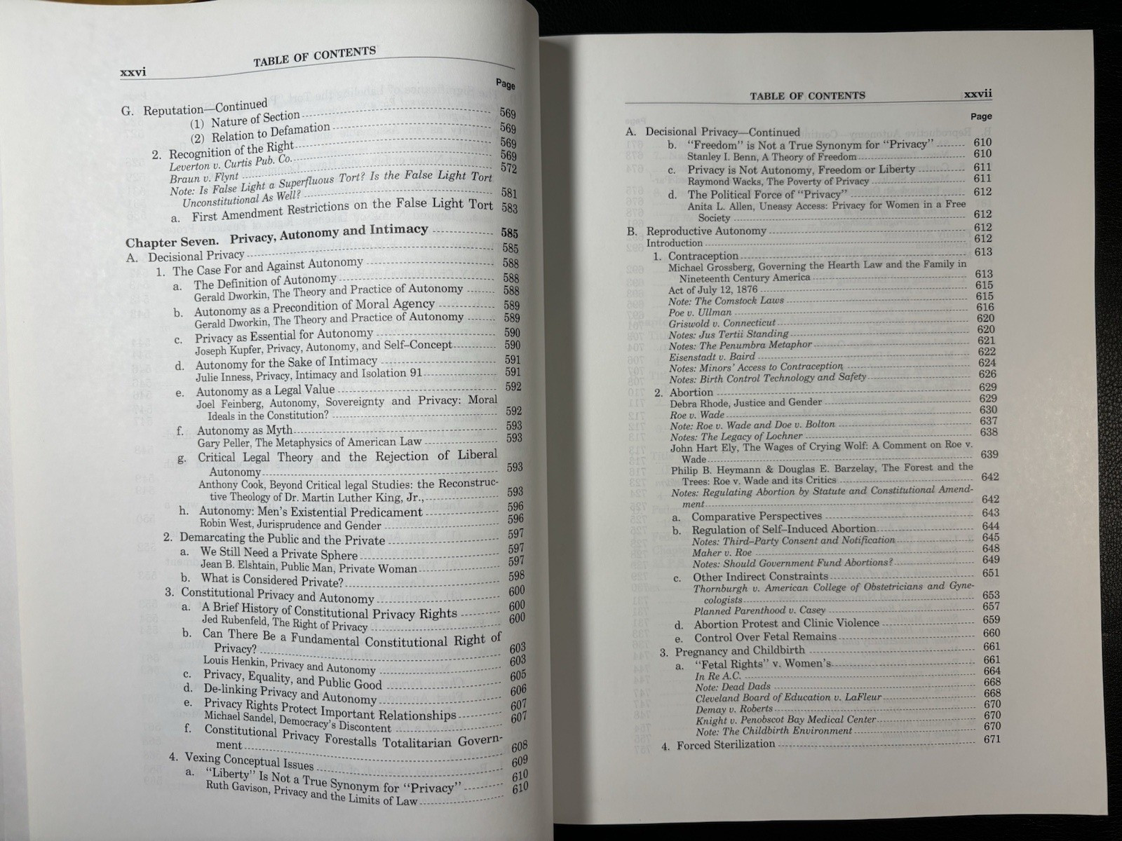 PRIVACY LAW : CASES & MATERIALS By Richard C. Turkington & Anita L. Allen