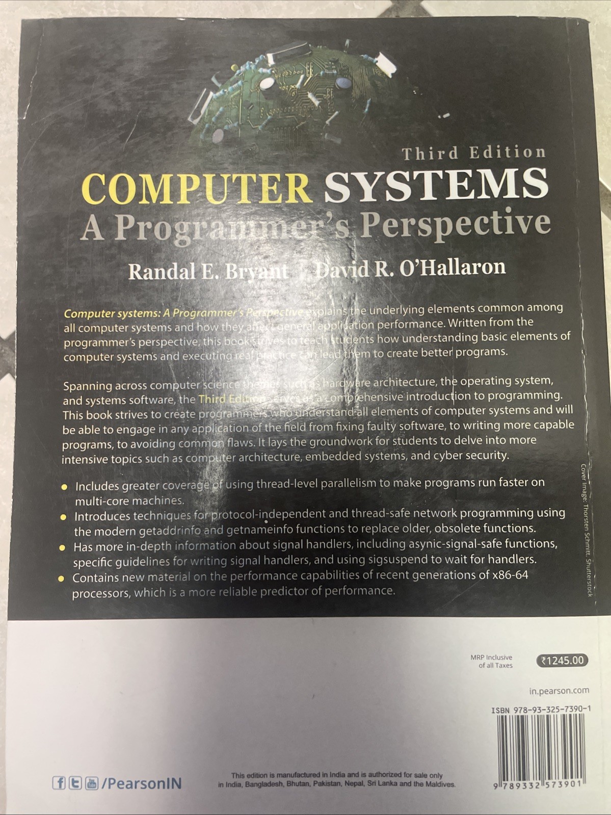 Computer Systems(third edition) Textbook New!! never used it.