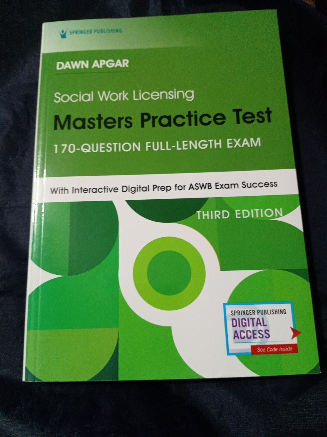 Social Work Licensing Masters Practice Test Third Edition Paperback Dawn Apgar