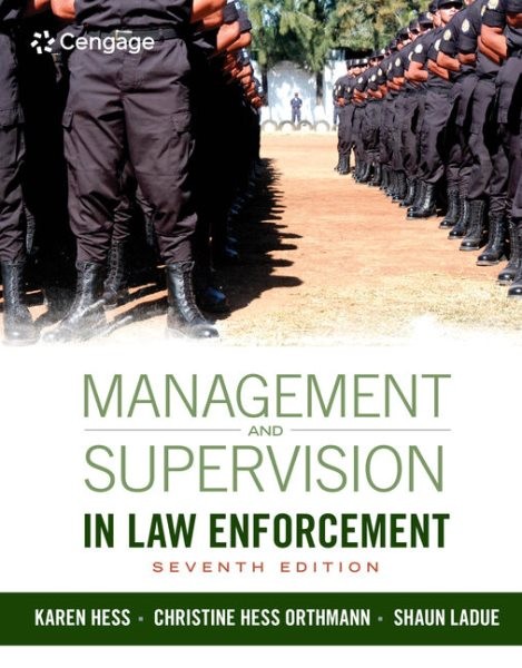 Management and Supervision in Law Enforcement, Hardcover by Hess, Karen Matis…