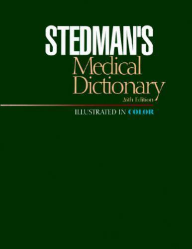 Stedman’s Medical Dictionary, 1995 by Thomas Lathrop Stedman (1995,…