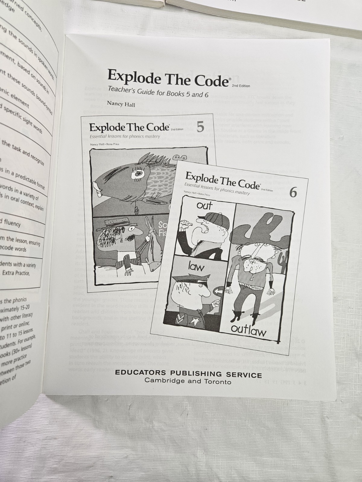 Explode The Code Teacher’s Guide 5 6 Student 5 6 Set 3 Phonics Homeschool