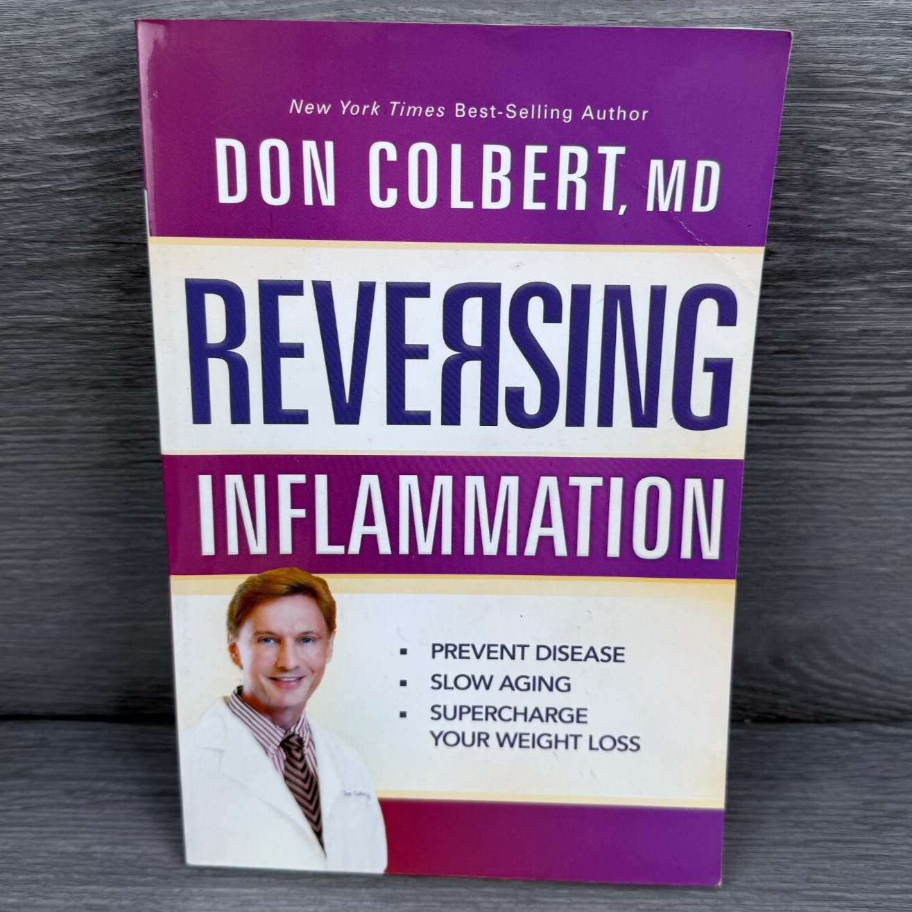 Reversing Inflammation Health Book 2015 by Don Colbert Slow Aging Weight Loss