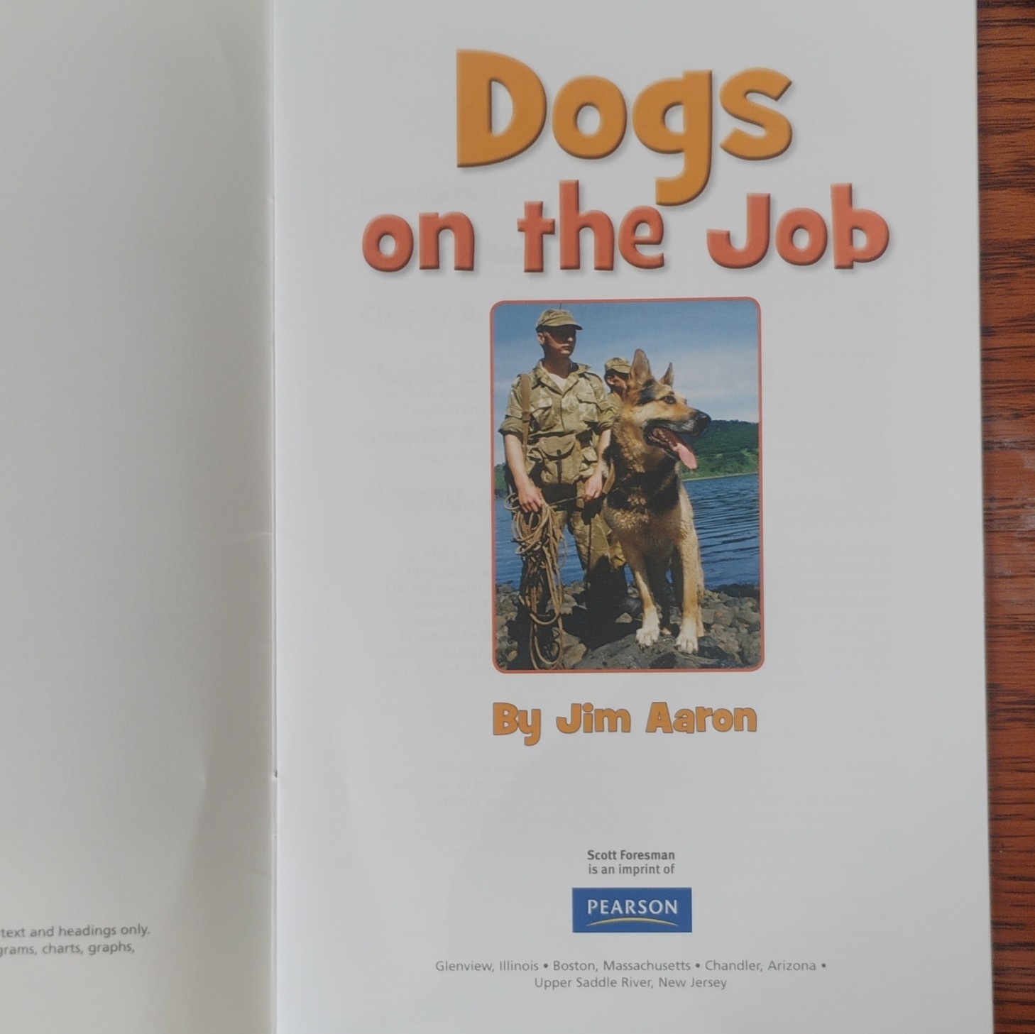 Dogs on the Job Jim Aaron Scott Foresman Reading Street ReadyGEN Homeschool