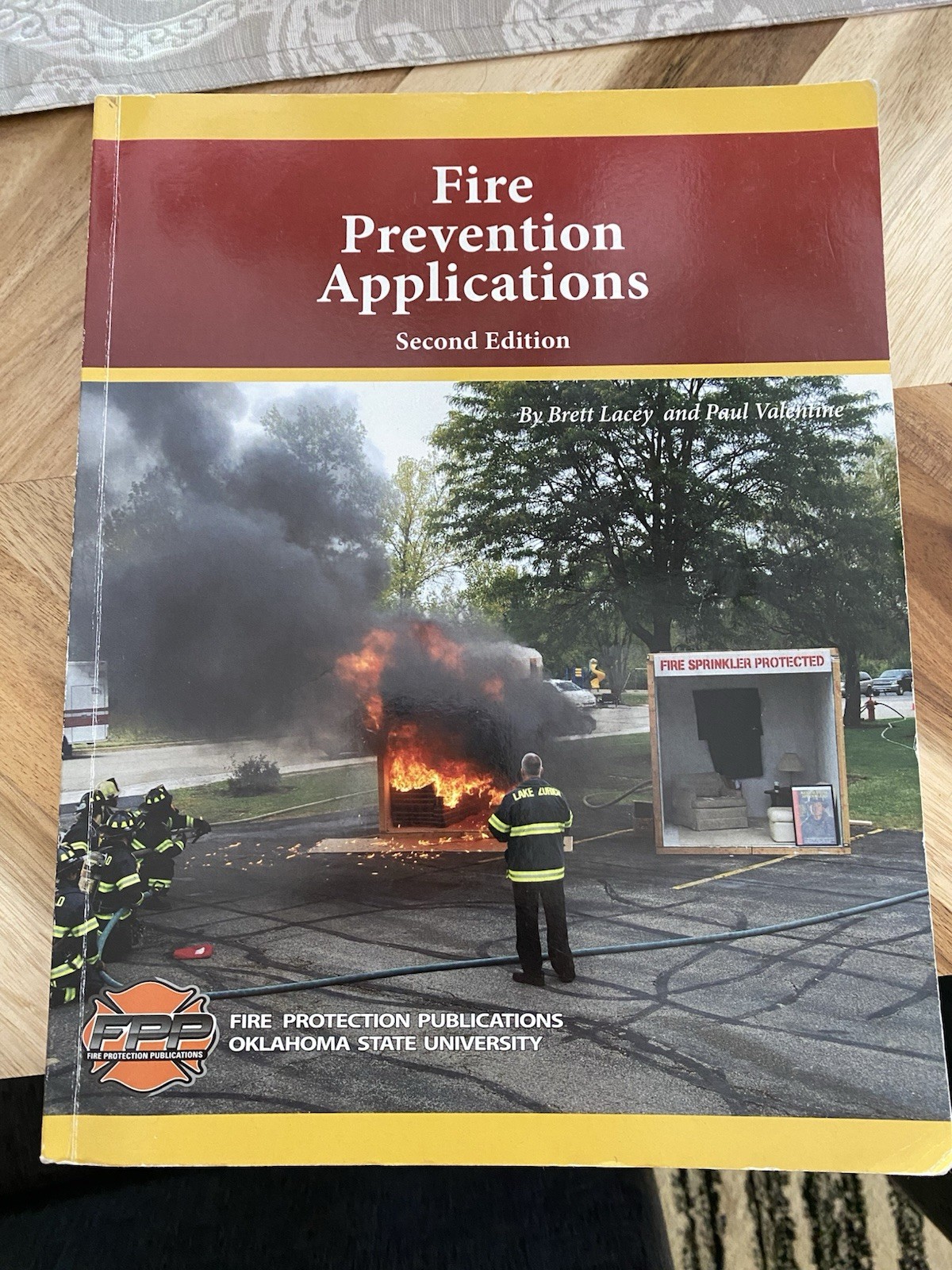 Fire Prevention Applications 2nd Ed 1st Printing Paperback Lacey Valentine 2017