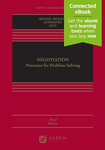 745E-EBOOK ACCESS CODE CARD ONLY Negotiation : Processes for Problem Solving