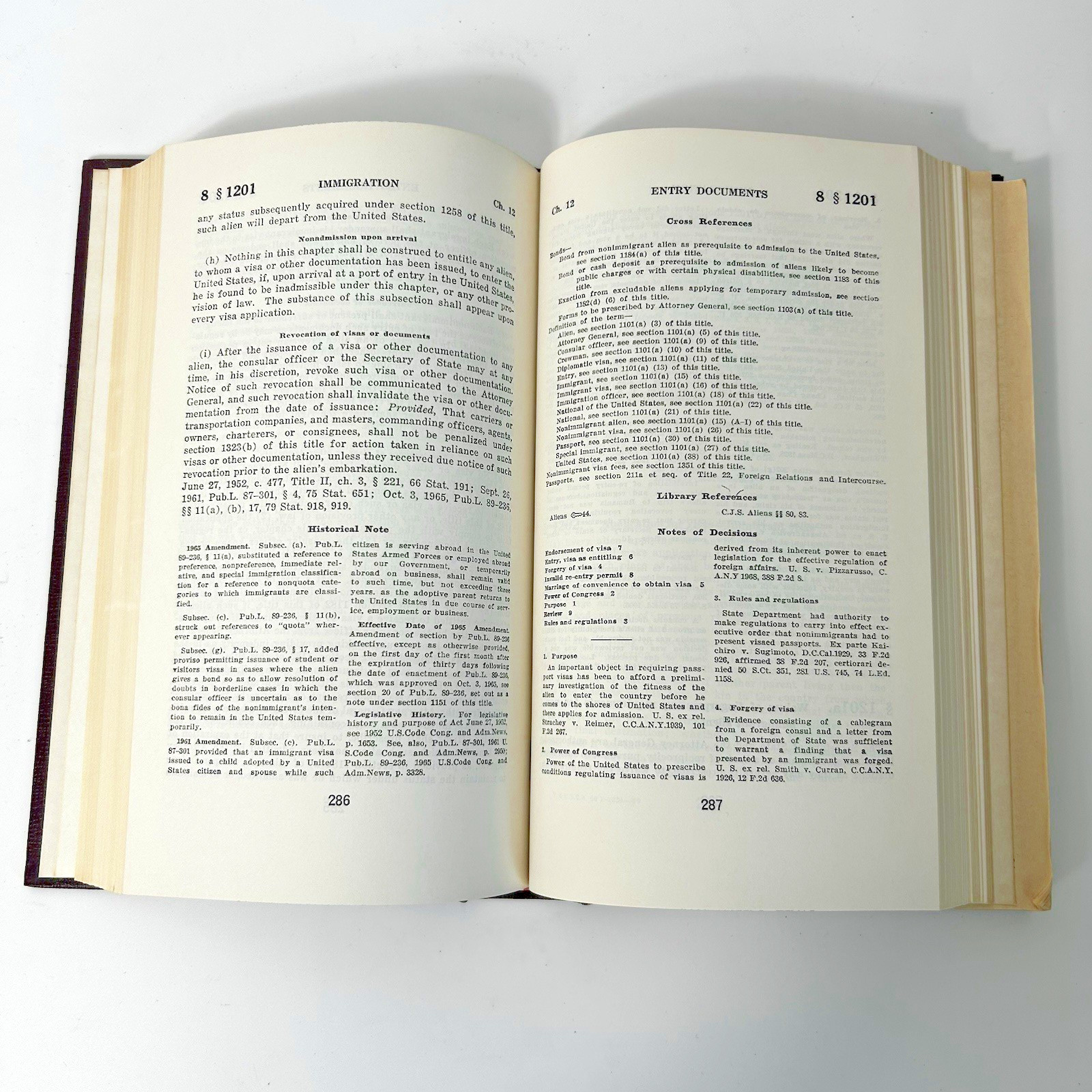 United States Code Annotated Title 8 Aliens And Nationality Books