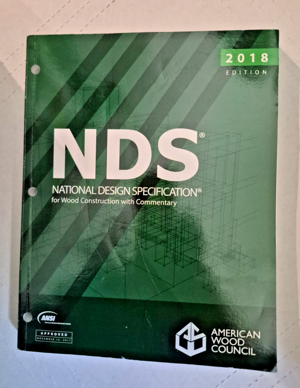 National Design Specification NDS 2018 Edition
