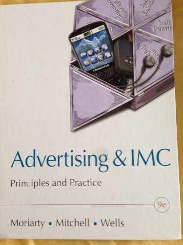 Advertising & IMC: Principles – Hardcover, by Sandra Moriarty; Nancy – Very Good