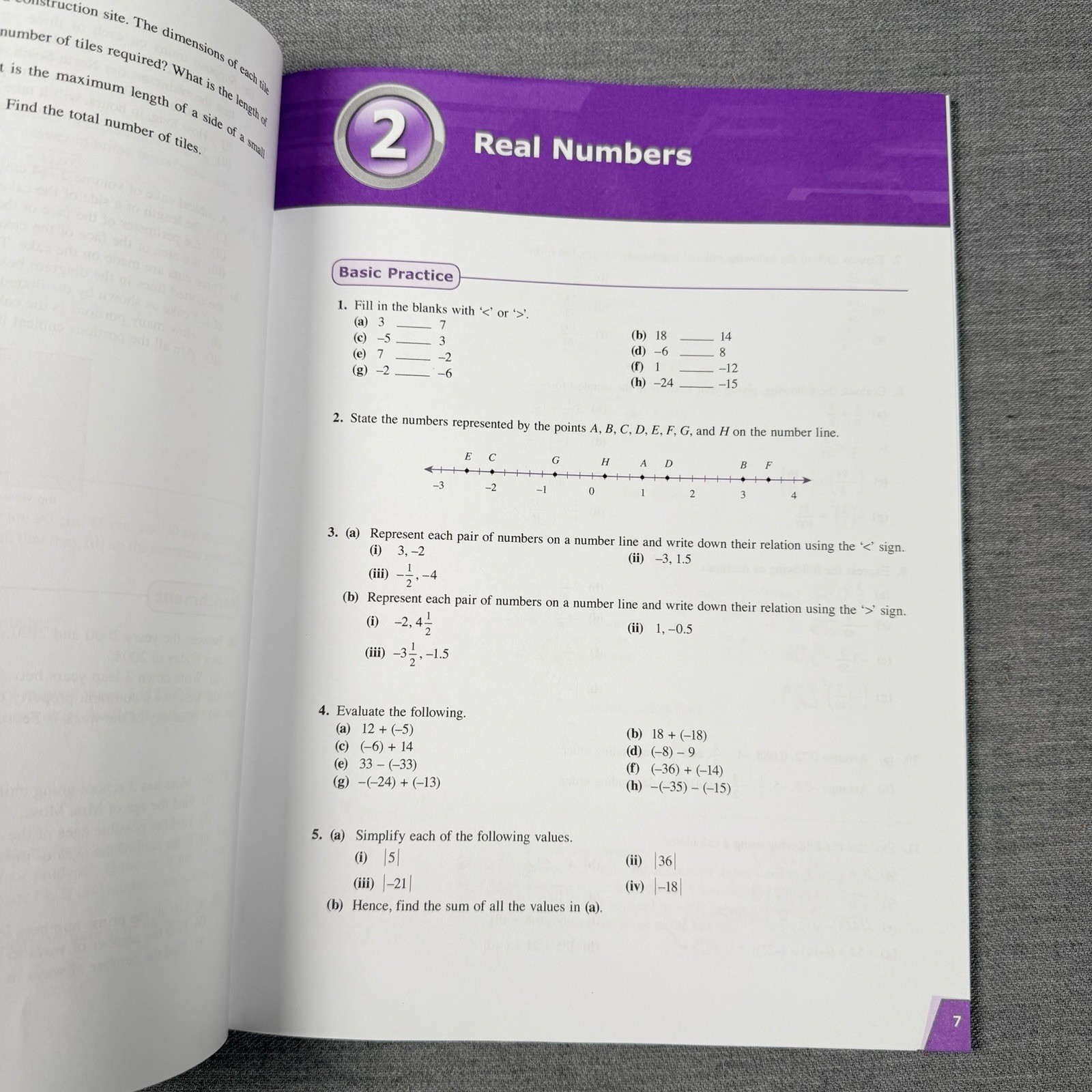 Singapore Math – Dimensions Math 7A & 7B Textbook Supplements Only, Paperback