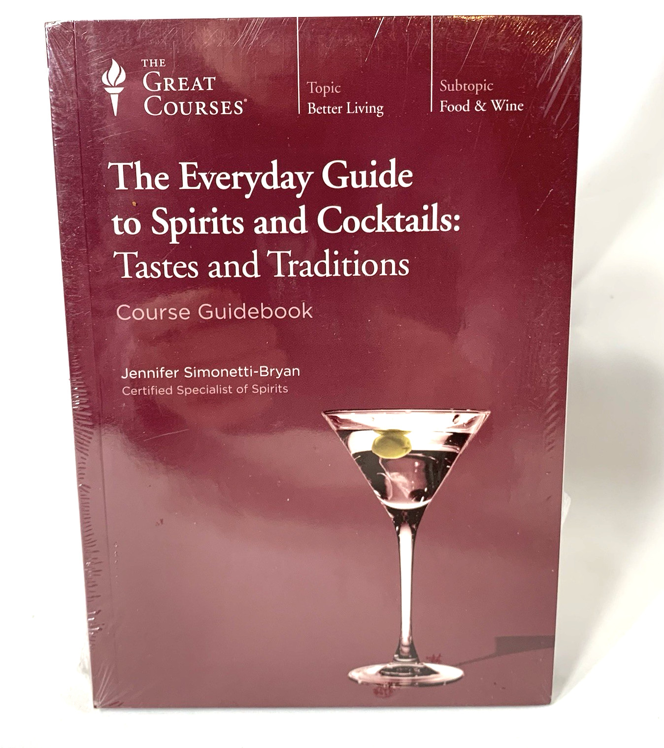 Great Courses: Everyday Guide to Spirits and Cocktails Simonetti-Bryan NEW