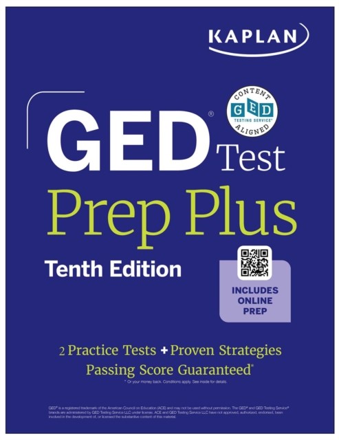 GED TEST PREP PLUS TENTH EDITION 2026 by VAN SLYKE, CAREN Paperback Self Help